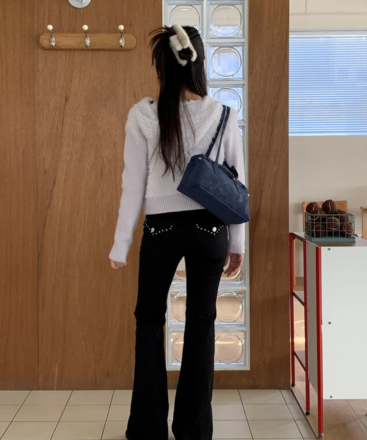 ベルトストラップショルダーバッグ NAVY