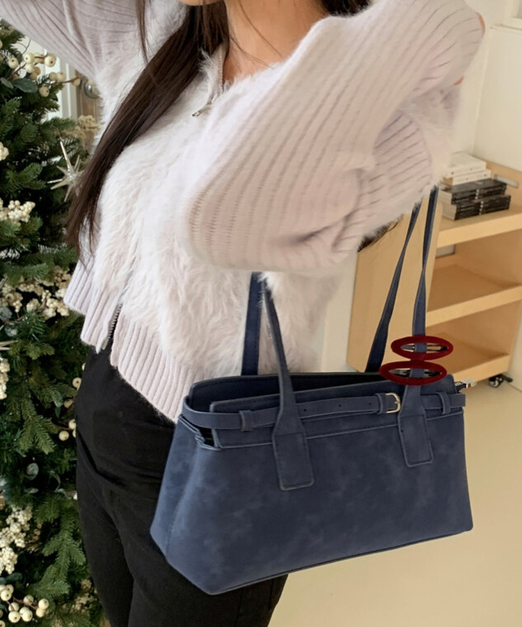 ベルトストラップショルダーバッグ NAVY