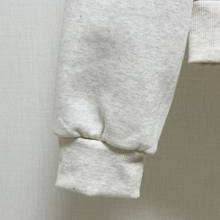 【起毛】クロップオーバーフィットトレーナー