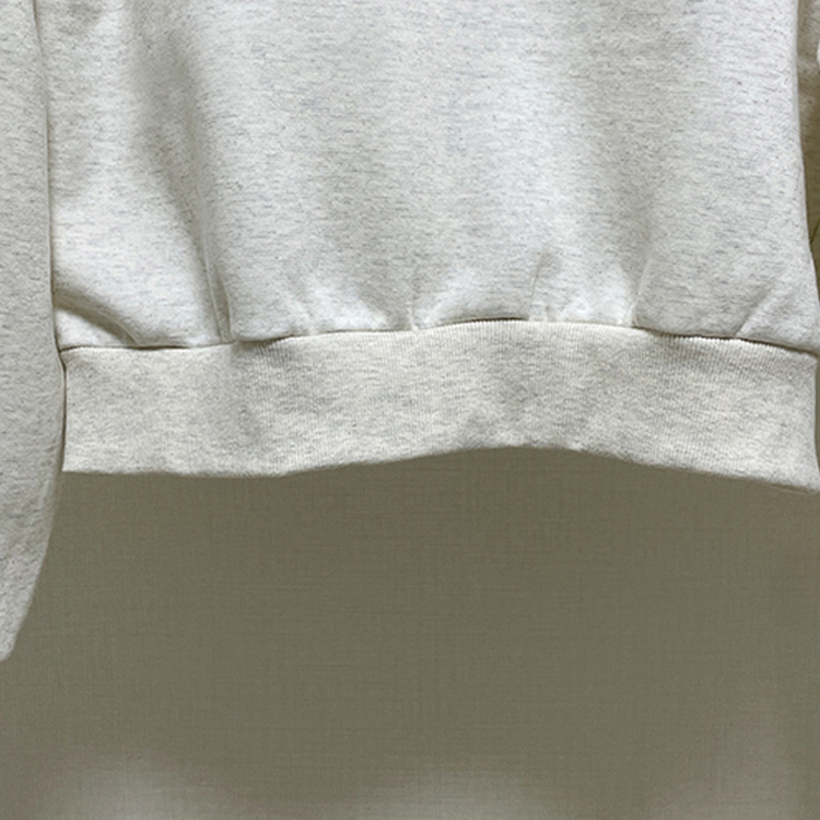 【起毛】クロップオーバーフィットトレーナー