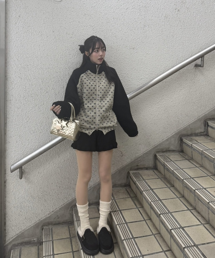 フリルニットショートパンツ｜ショートパンツ｜韓国ファッション通販 SONA