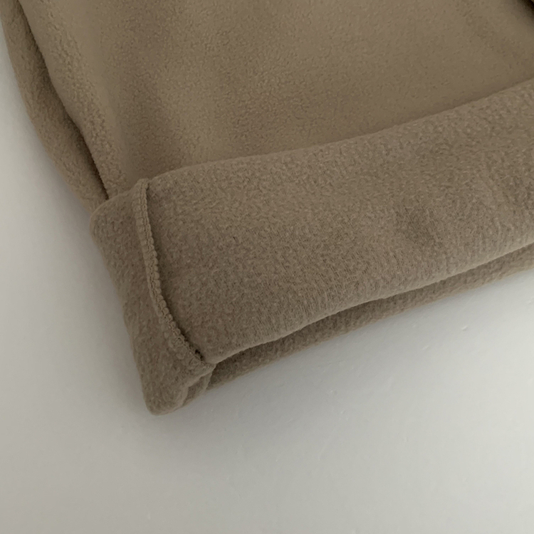 【起毛】ウールボアピンタックワイドトレーニングパンツ(5color)