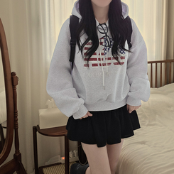 【起毛】アメリカデイリーフード長袖Tシャツ WHITE OATMEAL