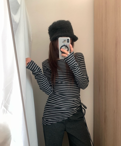 ウィンターモヘアキャップ BLACK