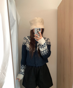 ウィンターモヘアキャップ BEIGE