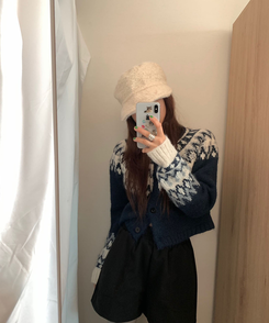 ウィンターモヘアキャップ BEIGE