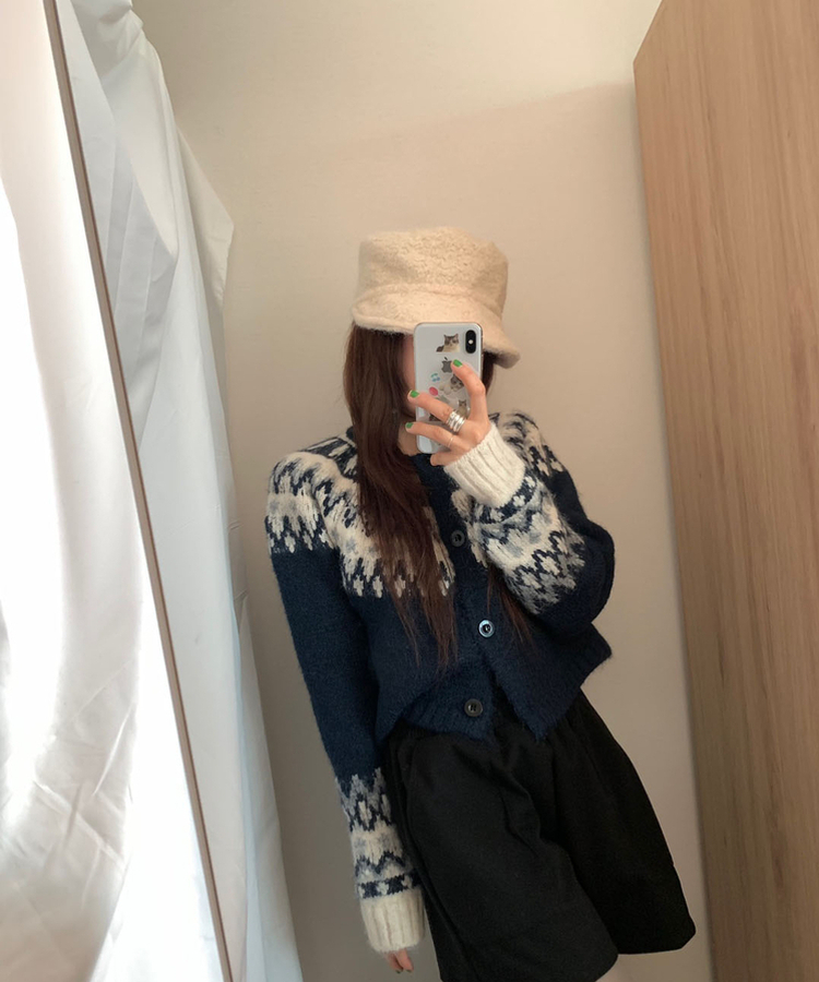 ウィンターモヘアキャップ BEIGE