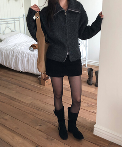 コーデュロイスカートパンツ(5color) BLACK