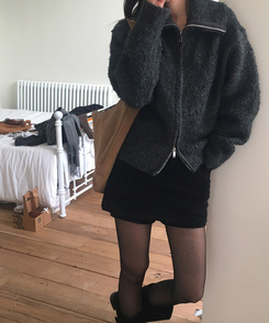 コーデュロイスカートパンツ(5color) BLACK