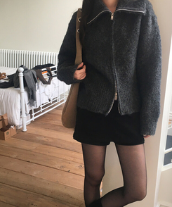 コーデュロイスカートパンツ(5color) BLACK