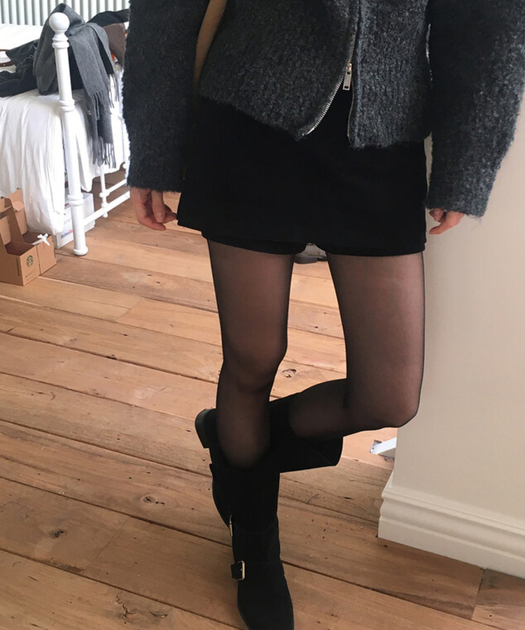 コーデュロイスカートパンツ(5color) BLACK