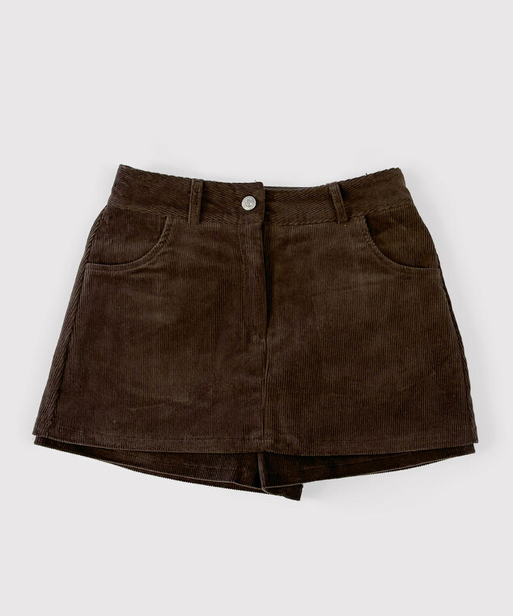 コーデュロイスカートパンツ(5color)