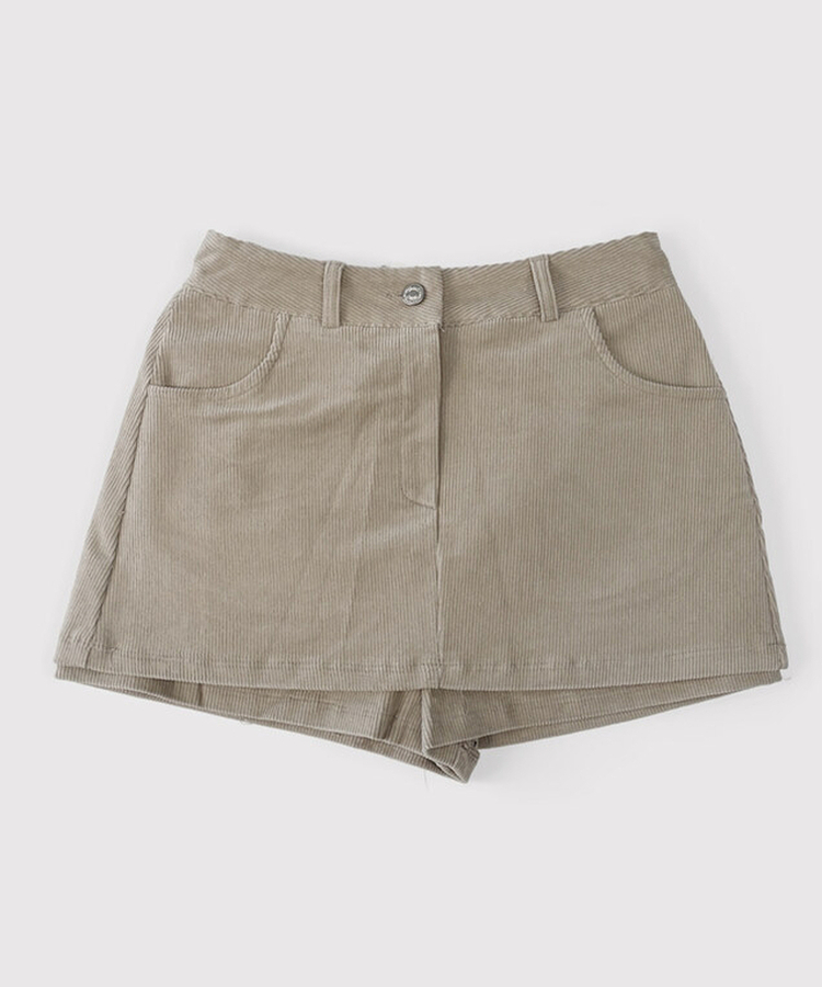コーデュロイスカートパンツ(5color)