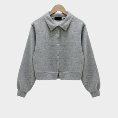 スナップボタンバルーンカーディガン