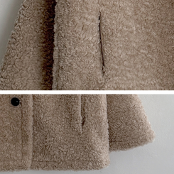 ハイネックハーフムスタンコート