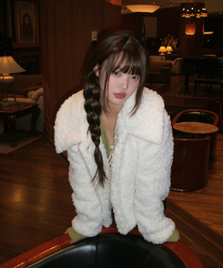 ウールボアキルティングファージャケット WHITE