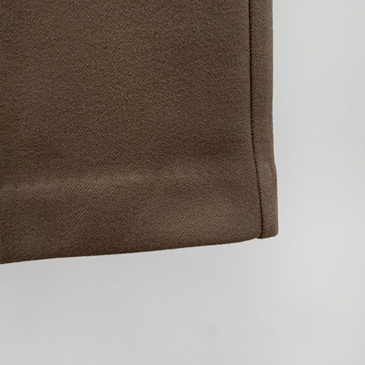 【丈別】【起毛】ツーピンタックバンディングワイドスラックス