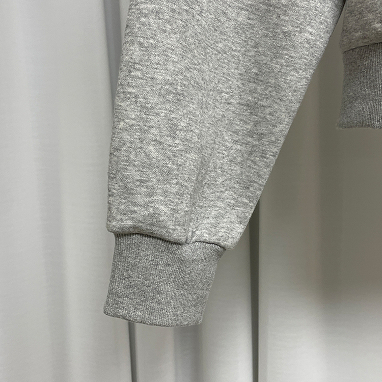 셰퍼드 프린팅 크롭 아방핏 기모 맨투맨