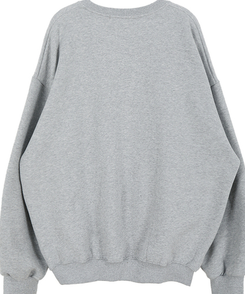 【起毛】ウールトレーナー