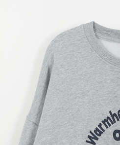 【起毛】ウールトレーナー