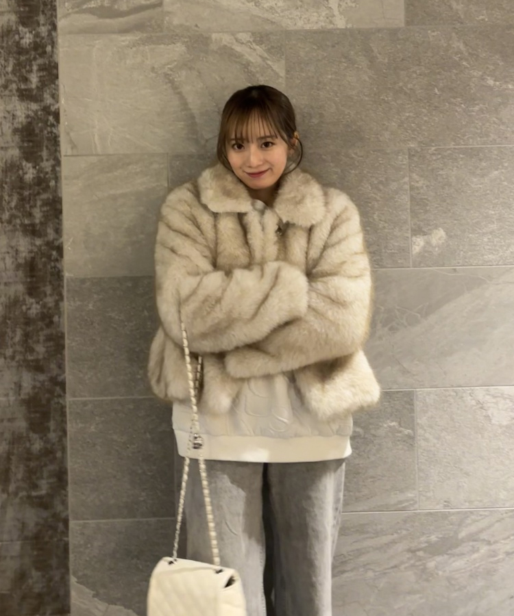 스모키 퍼 자켓