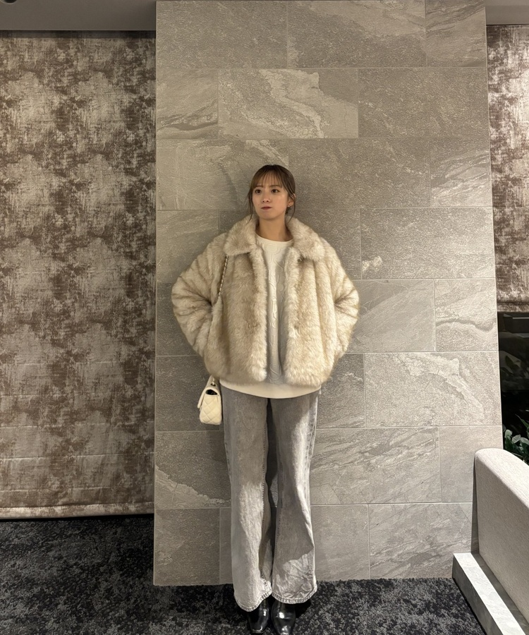 스모키 퍼 자켓