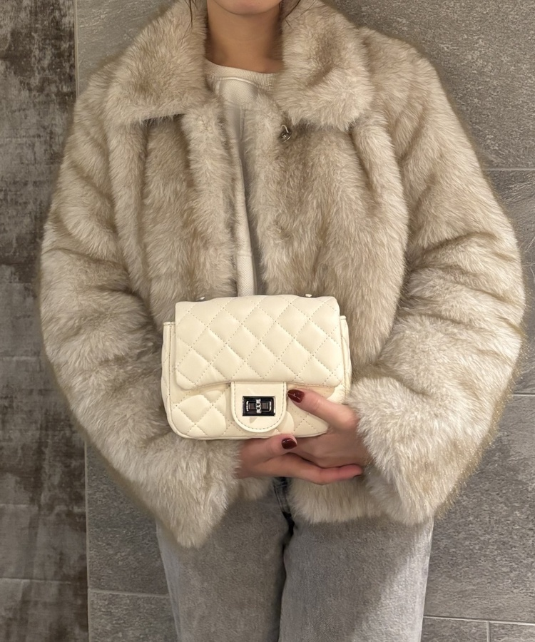 스모키 퍼 자켓