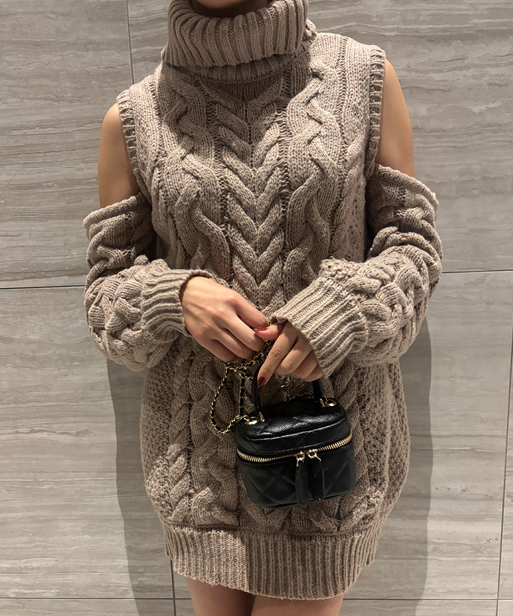 고퀄 숄더 크로스 백 블랙