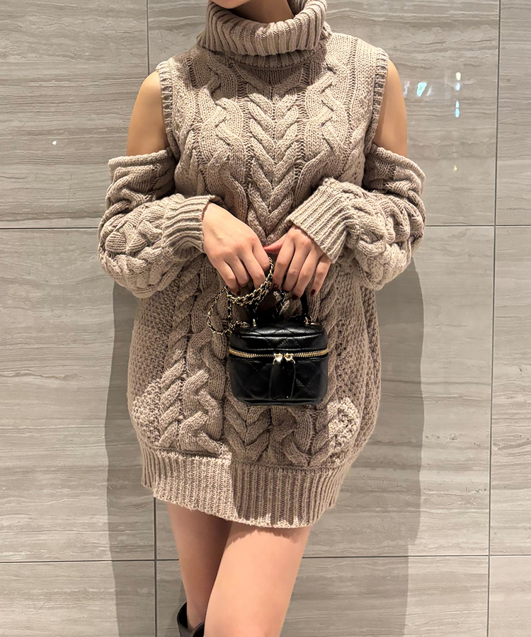 고퀄 숄더 크로스 백 블랙