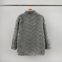 ファーハイネックダッフルコート