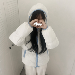 デイリーオーバーフィットダウンジャンパー IVORY