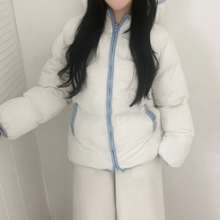 デイリーオーバーフィットダウンジャンパー IVORY