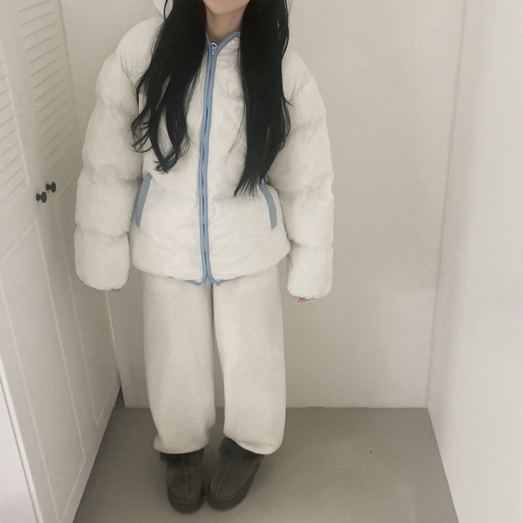 デイリーオーバーフィットダウンジャンパー IVORY