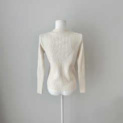 デイリーVネックニット