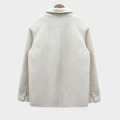 ふわふわルーズフィットダブルハーフコート