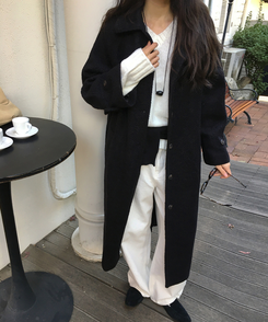 【起毛】リミットワイドパンツ IVORY