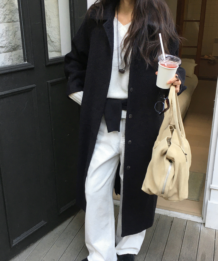 【起毛】リミットワイドパンツ IVORY