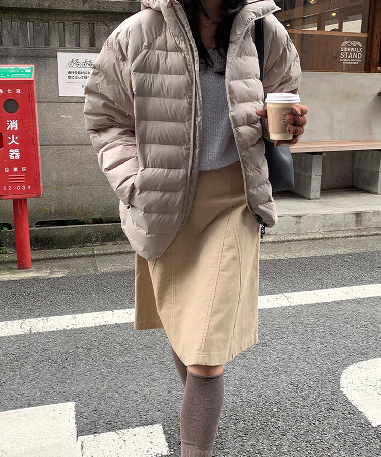 モーメントVネック半袖ニット(8color) LIGHT BLUE