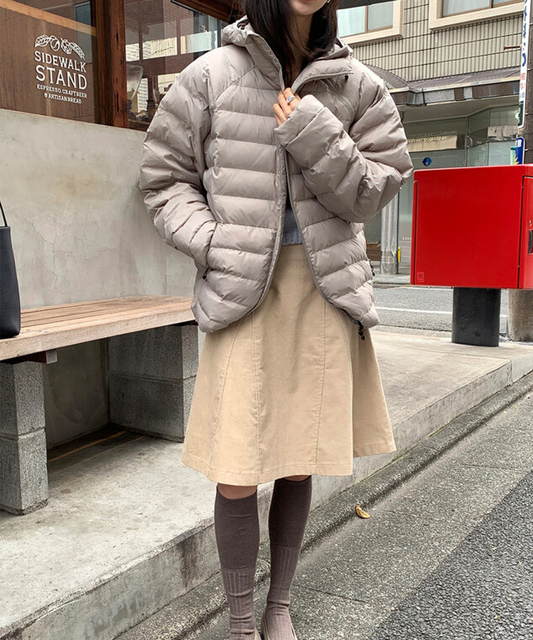 モーメントVネック半袖ニット(8color) LIGHT BLUE