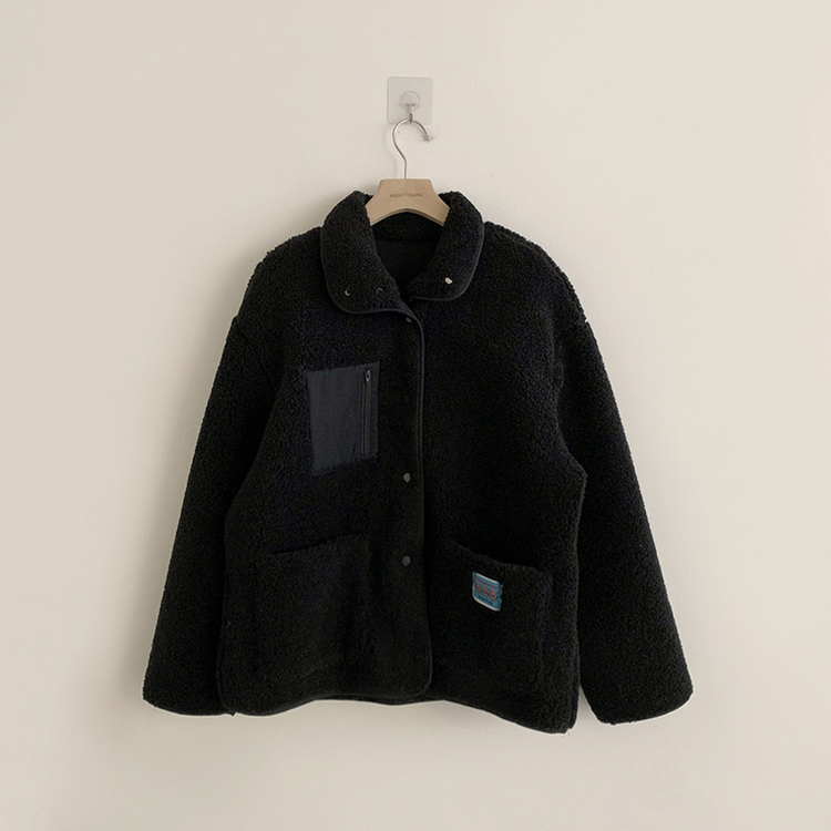 ウールフリースモコモコジャケット