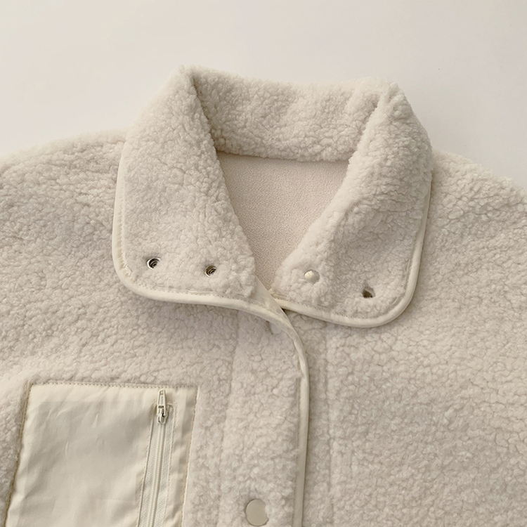 ウールフリースモコモコジャケット