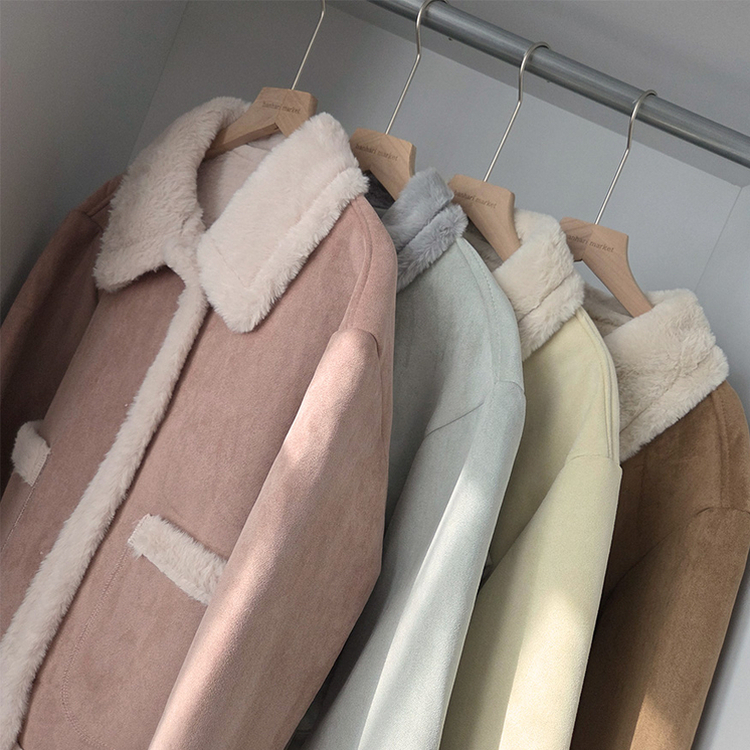 ボタンファーハーフムスタンジャケット