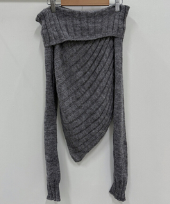 リブアンバランススパンニット