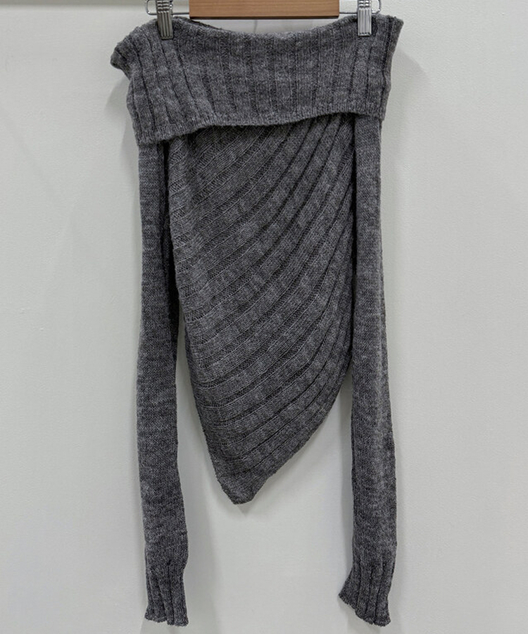 リブアンバランススパンニット