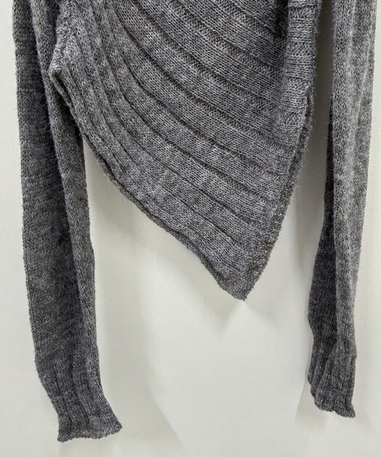 リブアンバランススパンニット