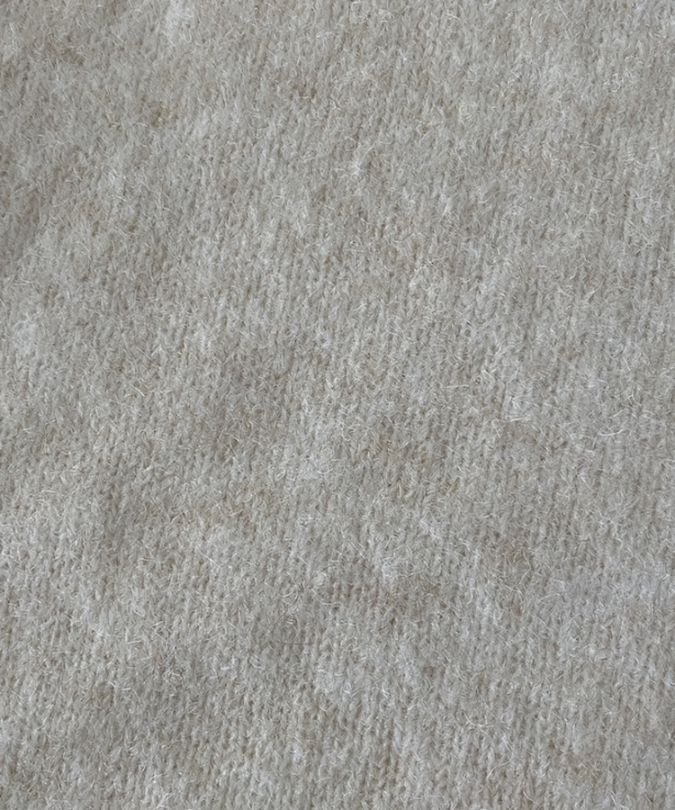 배론 버튼 포인트 원숄더 울 보카시 오프숄더 긴팔니트