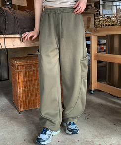 【起毛】ドープカーゴバンディングパンツ KHAKI