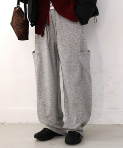 【起毛】ドープカーゴバンディングパンツ MELANGE GRAY