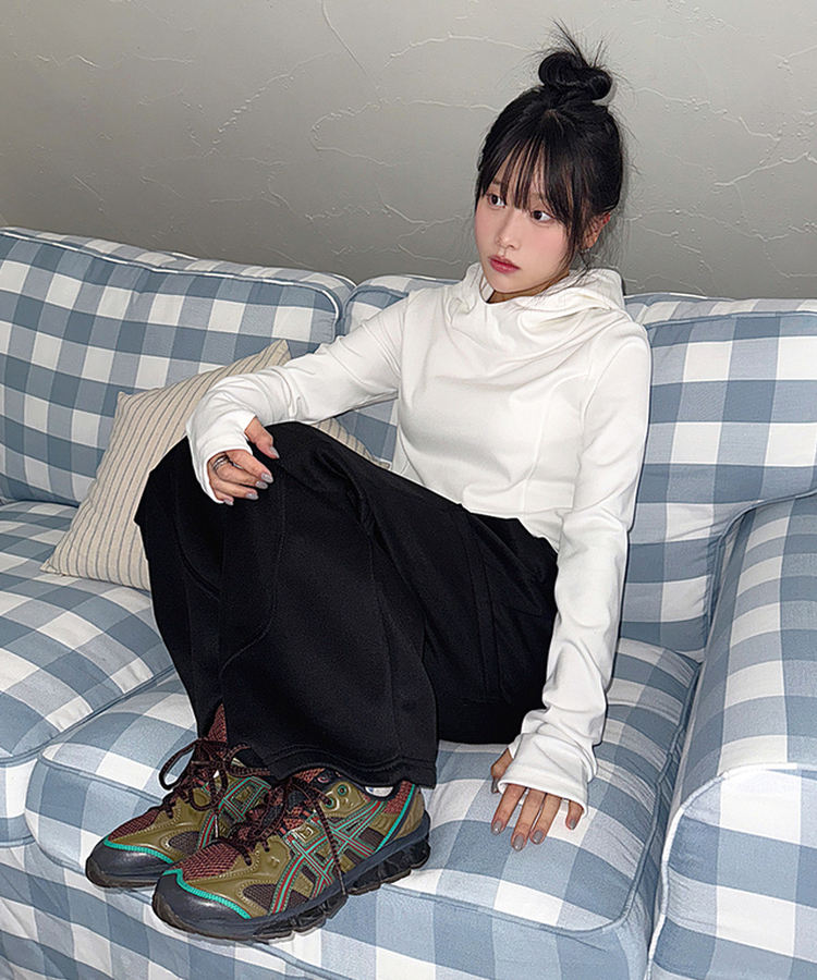 【起毛】ドープカーゴバンディングパンツ BLACK