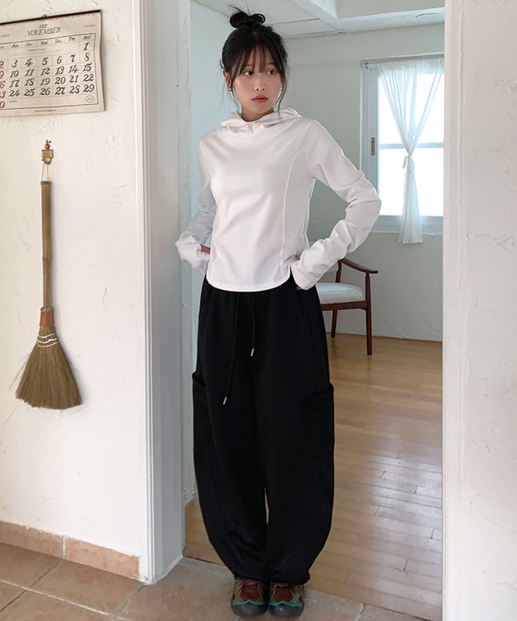 【起毛】ドープカーゴバンディングパンツ BLACK